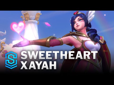 Sweetheart Xayah Wild Rift Skin Spotlight