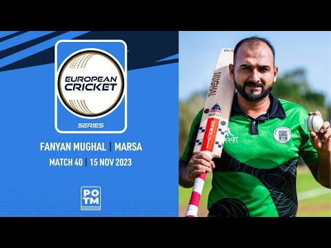 POTM: F.Mughal - MAR vs MSW | Highlights | ECS Malta, Encore | 15 Nov 2023 | ECS23.976