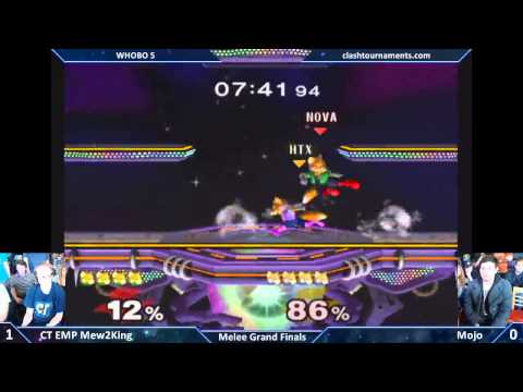 WHOBO 5 - CT Mew2King vs Mojo - Grand Finals - SSBM
