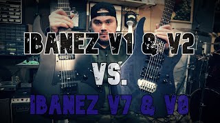 Video thumbnail for Ibanez V1 & V2 vs. V7 & V8 | Pickup sound comparison by Instruments For Emotions