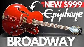 Video thumbnail for NEW Epiphone Broadway (BEST Affordable Jazz Guitar?) by Play and Trade Guitars