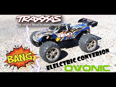 Traxxas Revo 3 3 Nitro to 3S Electric Conversion Review and Drive