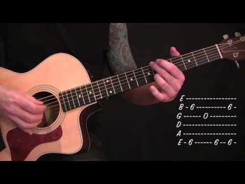 A Perfect Circle - 3 Libras - Acoustic Guitar Lesson(WARNING: TUNING FLAW)