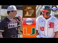 Lehigh Vs 22 Miami Game 3 2026 College Baseball Highlights