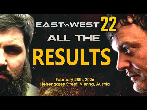 EAST vs WEST 22 RESULTS | Devon Larratt vs Vitaly Laletin | Michael Todd vs Kamil Jablonski