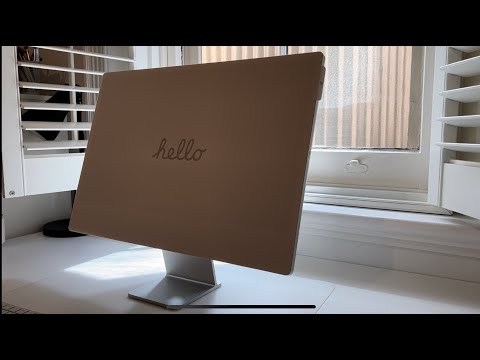 iMac 24" silver 2022 Unboxing + setup