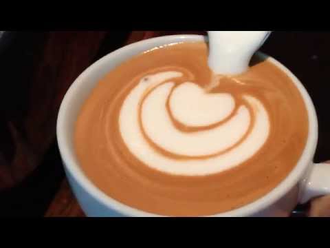 How to make Latte Art: The Basics in Slow Motion by Barista Dritan Alsela