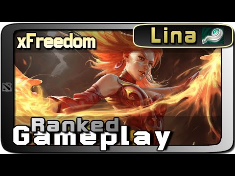 xFreedom Lina Eul's MMR Gameplay | Dota 2