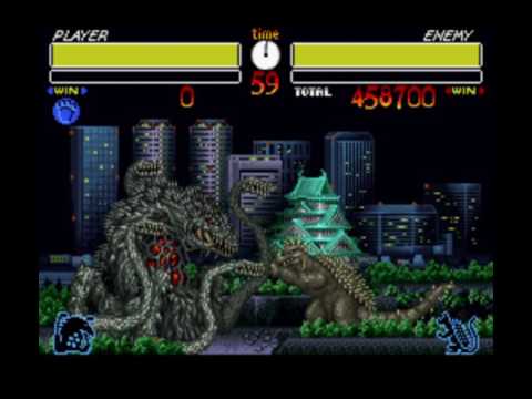 Godzilla Kaijuu Daikessen (Biollante playthrough on Expert)