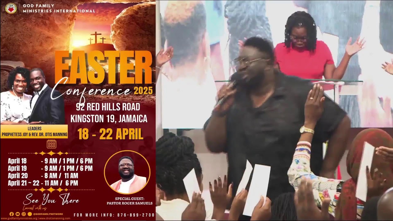 GFMI EASTER CONFERENCE DAY 1 - 5:00 PM SERVICE  | REV. DR. OTIS MANNING