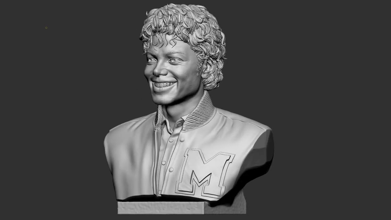 Michael Jackson 3D Print Model