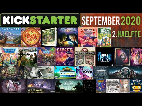 Brettspiele auf Kickstarter im September 2020 (2. Hälfte) - Kickstartervorschau -