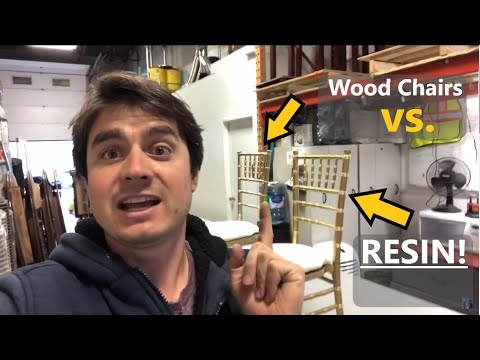 Wood vs. Resin Chiavari Chairs | Let's Compare Them!