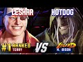 SF6 LESHAR 1 Ranked Terry Vs HOTDOG M Bison High Level Gameplay