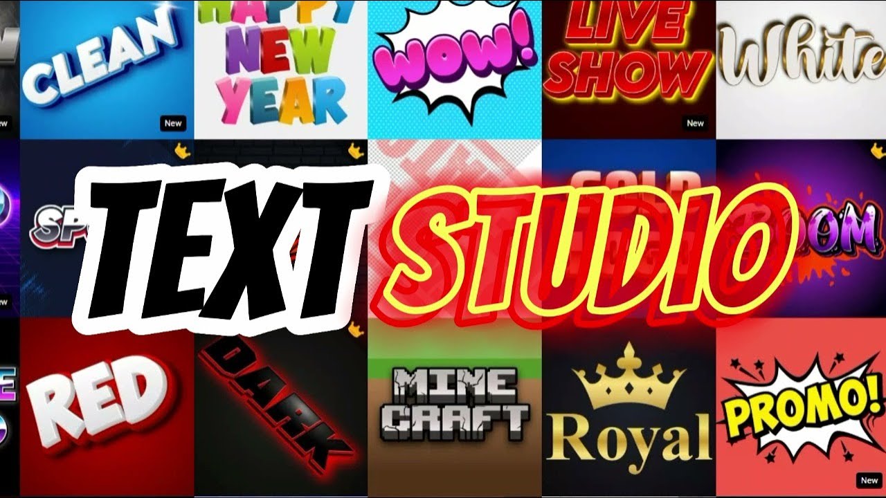 🔥 TEXT STUDIO - 3D logo maker and text generator - 3D text effect maker free @ChrisMeinfo