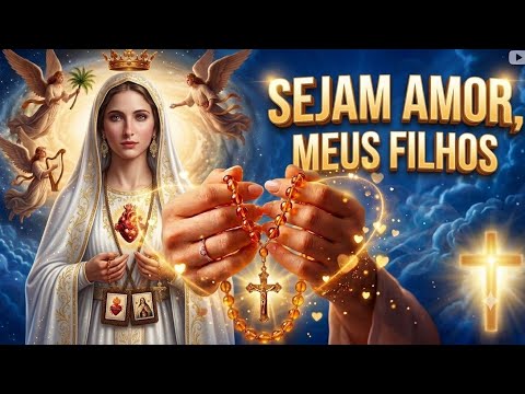 Sejam amor , meus filhos  - música, mensagem dia 16.07.2017 Nas aparições de Jacareí SP #Rosário