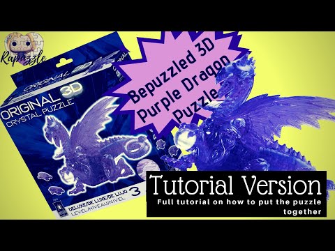 Dragon 3d Crystal Puzzle Instructions