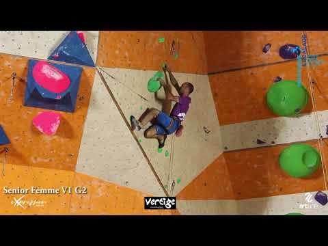 [Championnat de France de difficulté Arnas 2018] Démonstration vidéo Femme Groupe 2