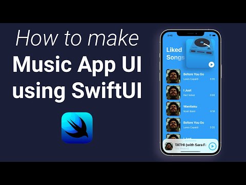 How to Create Music App UI | SwiftUI