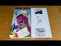 Opening Closing To Rock With Barney 1996 VHS