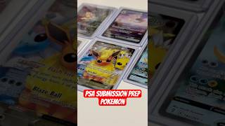 How to Get Pokemon Cards Ready for PSA #pokemon #pokemontcg #pokemoncollection #psagrading