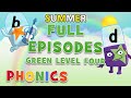 SummerLearning Alphablocks Green Level Four FULL EPISODES 1 3 Learn To Read HomeSchooling