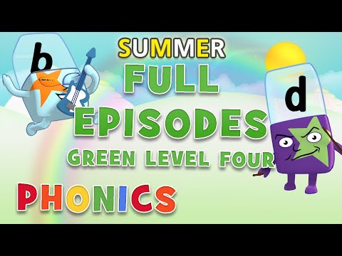 #サマーラーニング Alphablocks - Green Level 4 | FULL EPISODES 1-3 | Learn to Reading | #HomeSchooling (#SummerLearning Alphablocks - Green Level Four | FULL EPISODES 1-3 | Learn to Read | #HomeSchooling)