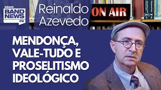 Reinaldo – Os absurdos de André Mendonça sobre as redes. Pode incendiar igrejas, ministro?