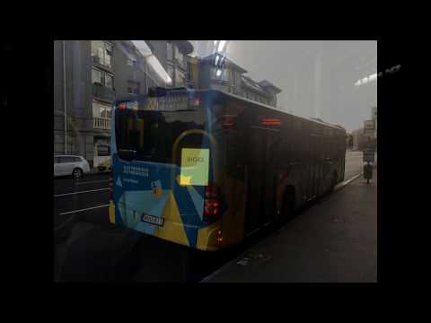 Utazás RIGO tesztbusszal (MHU-811) a 204-es járatok