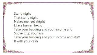 Iggy Pop - Starry Night Lyrics