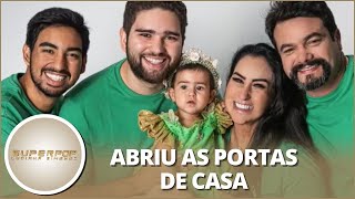 Conheça a rotina da jornalista Fabíola Gadelha com os filhos e marido