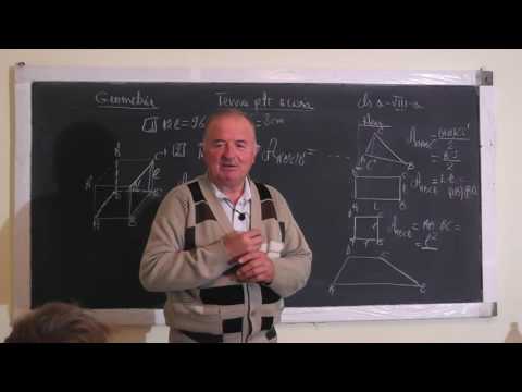 2/2 Lectia 1087 - Prisme Patrulatere clasice Arii Cubul - Tema la geometrie in spatiu - Clasa 8