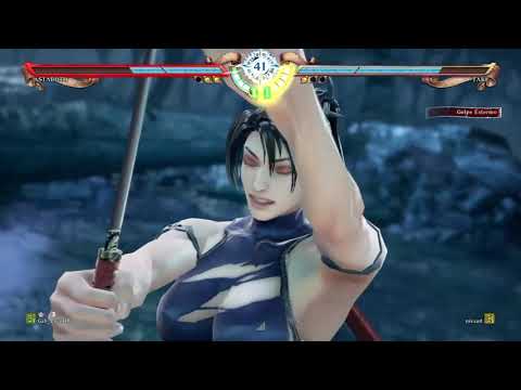 SOULCALIBUR 6 Brasil - Astaroth (Gab_LuanBR) vs Taki (nivaart) [Ranked Match]