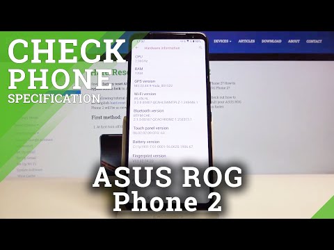 How to Check Phone Specification in ASUS ROG Phone 2 - About Phone