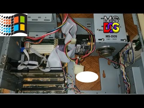 ПК прямяком из пенсионного фонда 😂 на базе AMD AM 386-DX40