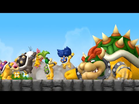 New Super Mario Bros. Wii - Full Game - No Damage 100% Walkthrough