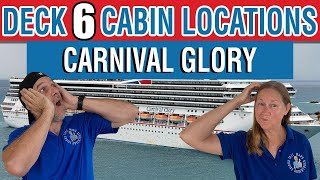 Carnival Glory Cabin Deck 6 | Tall Man's Cruise Adventures
