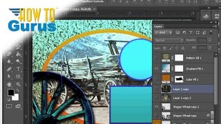 How to Lock and Unlock a Layer in Adobe Photoshop - CS5 CS6 CC Tutorial