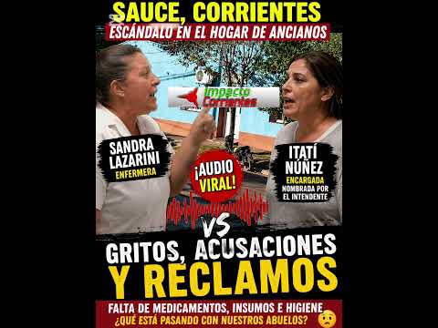 Falta de atención en el Asilo de Ancianos en Sauce Corrientes