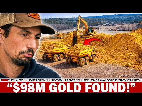 Sie waren nur noch 72 Stunden vom Shutdown entfernt… Parker Schnabel findet Gold im Wert von 98 M...