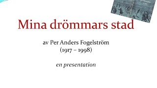1. Mina drömmars stad av Per Anders Fogelström