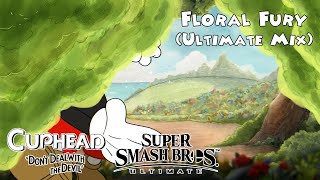 Cover art for Floral Fury (ULTIMATE MIX) - Cuphead/Super Smash Bros. Ultimate Cover