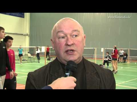 Interview with head coach of Badminton Centre RSP from Babolat Riga Open 2012