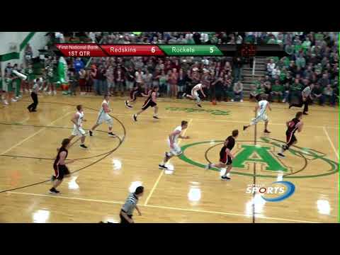 2018-01-23 Fort Loramie at Anna Boys Basketball