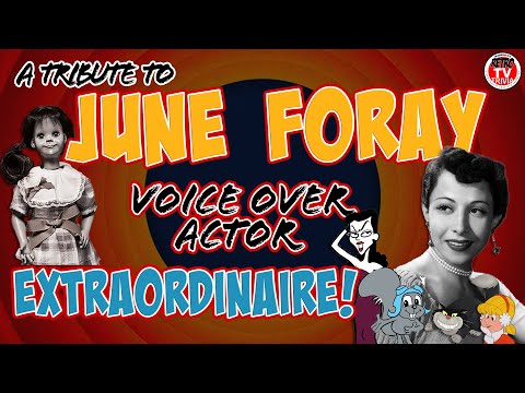The Legendary JUNE FORAY is Fondly Remembered!