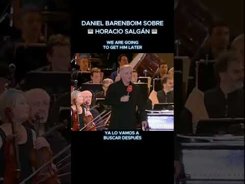 ✨BARENBOIM PRESENTA A HORACIO SALGAN 🎹 #Salgan #musica #tango