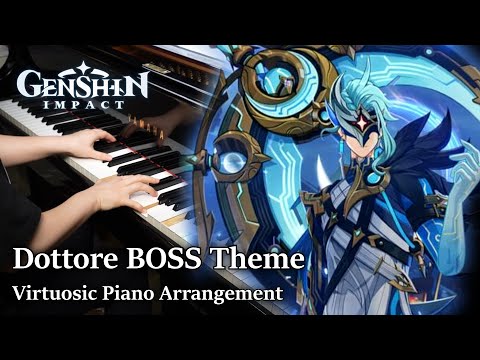 Professional Pianist plays Il Dottore's Boss Theme! Genshin Impact INSANE Piano Arrangement