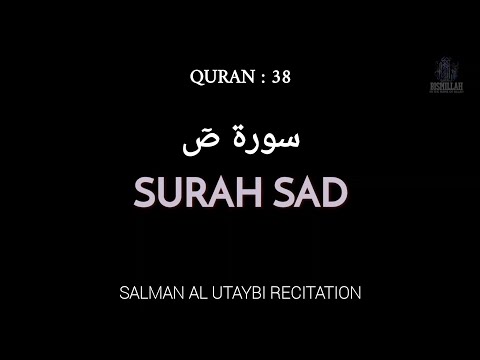 Surah 38. Sad سورة ص ( സ്വാദ് ) | Sheikh Salman Al Utaybi