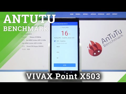 AnTuTu Benchmark Test on Vivax Point X503 - Performance Checkup