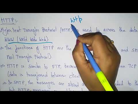 FTP and HTTP | Networking | Bhanu Priya